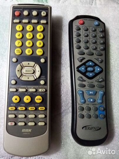 Пульты для dvd