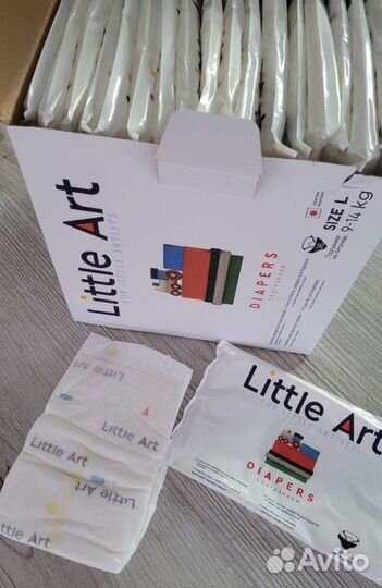 Подгузники little Art м