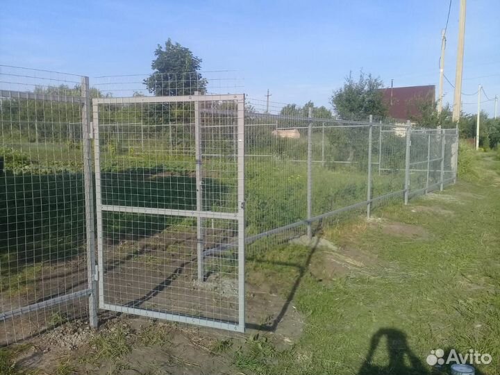 Забор из сварной сетки