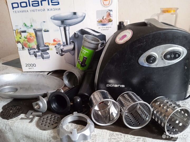 Запчасти на мясорубку polaris