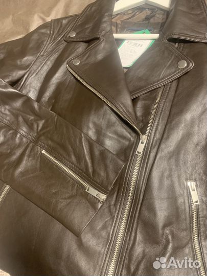 Натуральная кожаная куртка