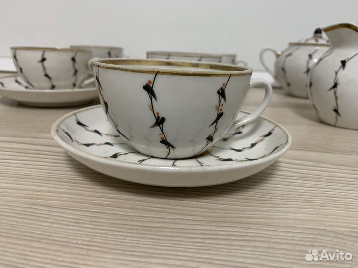 Чайный сервиз Чудово 50е.г