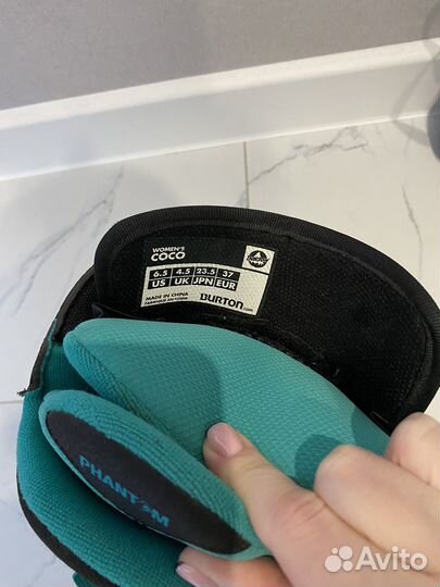 Сноубордические ботинки burton 37