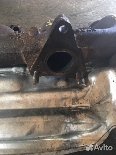 Коллектор выпуск transit 2.2