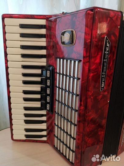 Аккордеон weltmeister stella 3/4 б/у немецкий