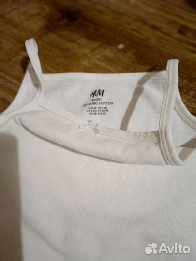 Боди H&M для девочки 62- 68