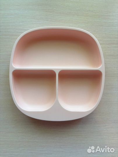 Силиконовая тарелка детская