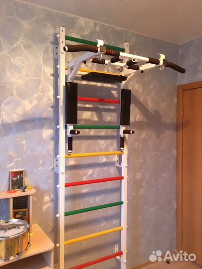 Шведская стенка + турник 3в1 (Атлант)