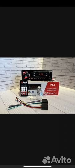 Магнитола pioneer 1 din новая