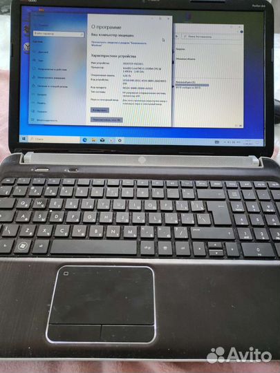 Ноутбук hp pavilion dv6