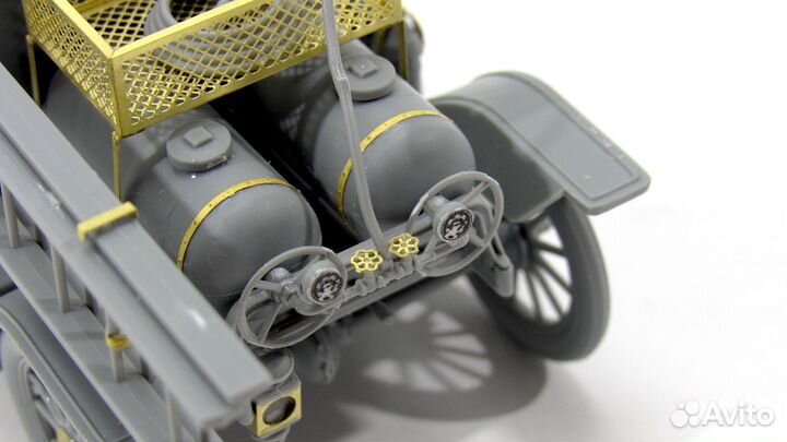 Микродизайн Ford-T Fire Engine (ICM), 1/35