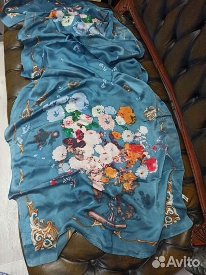 Палантины dolce gabbana шелк италия оригинал