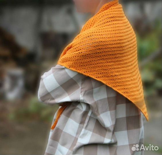 Хлопковая шаль бактус