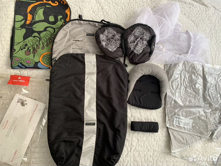 Коляска трость maclaren techno xt black