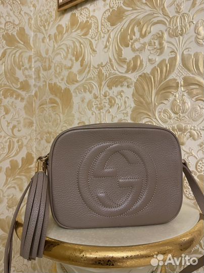 Сумка кожаная gucci