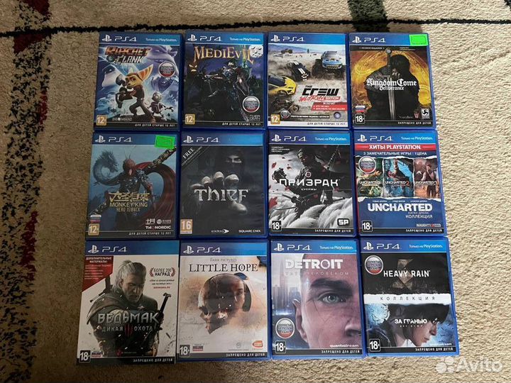 Игры (диски) для Playstation 4