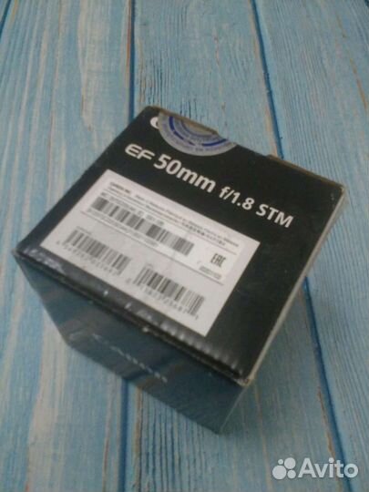 Объектив canon ef 50mm f 1 8 stm