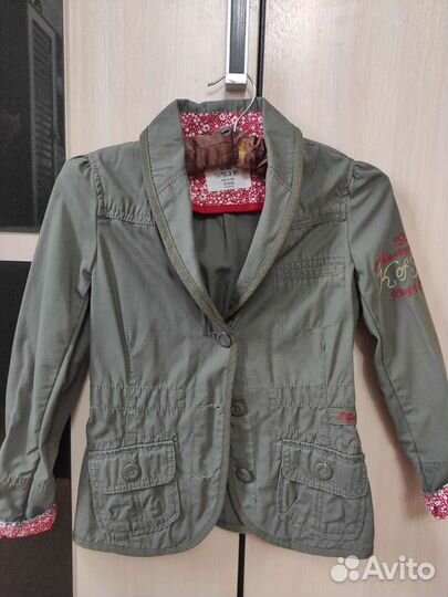 Пиджак для девочки 134