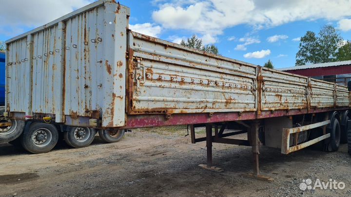 Полуприцеп бортовой МАЗ 938662, 2005