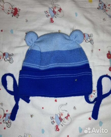 Шапка для мальчика демисезонная