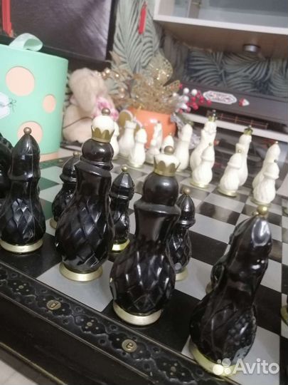 Шахматы карболитовые СССР