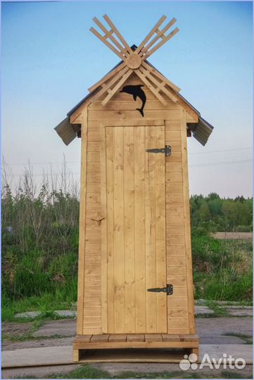 Уличный туалет прямоугольник кшщ 198