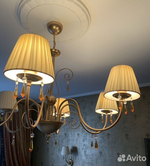 Люстра, бра, настотная лампа - австрия