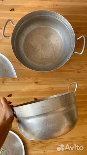 Эмалированная посуда СССР, бидон, чайник, кастрюля