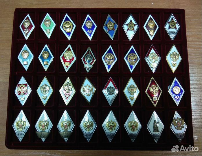 Знаки об окончании Учебных заведений ссср,России