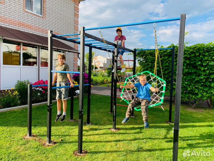 Шведская стенка с турником