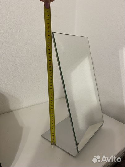 Зеркало настольное IKEA (икея) алюминий