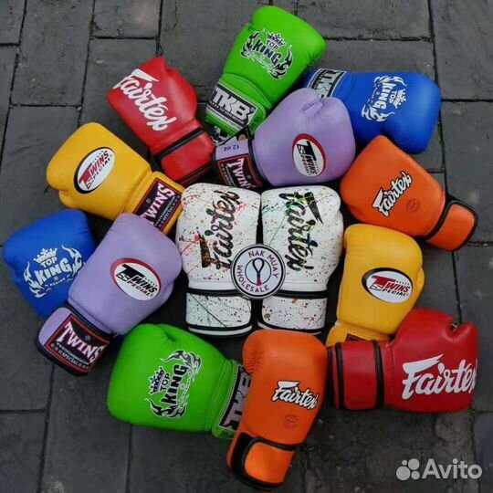 Боксерские перчатки Twins, Fairtex, Top King