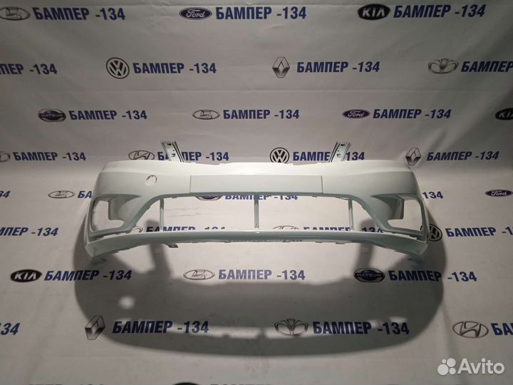 Передний бампер kia rio 3 Белый