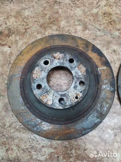 Диск тормозной задний Mazda Cx 5 SUV 2.2D SHY1