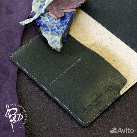 Кожаная обложка на паспорт, автодокументы, военник