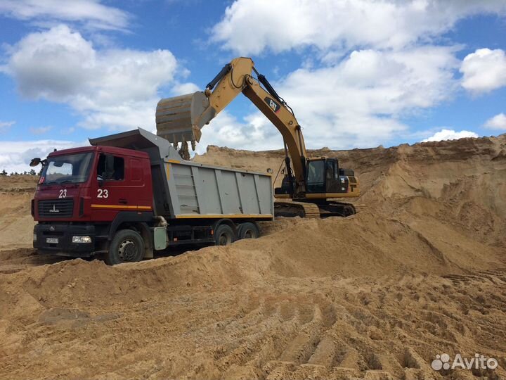 Песок напрямую с карьера