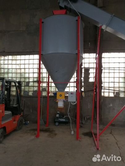 Бункер готовой продукции, силос