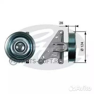 Патрубок турбины gates 09-0411