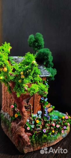Интерьерный домик ручной работы