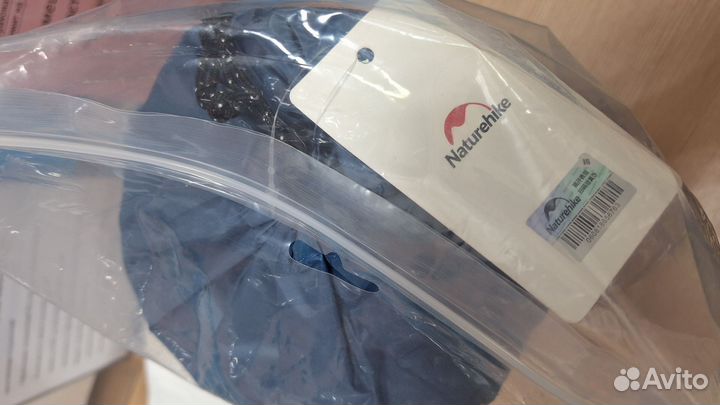 Коврик самонадувающийся Naturehike синий (новый)