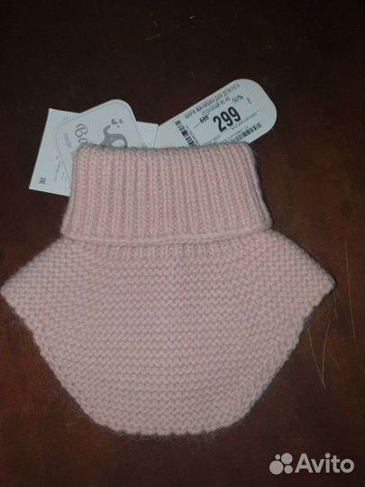 Новые шарф-манишка и шапка BabyGo