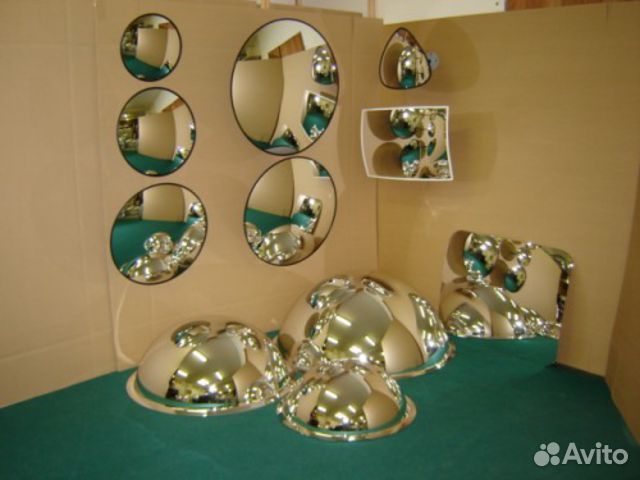 Зеркало обзорное сферическое для помещений