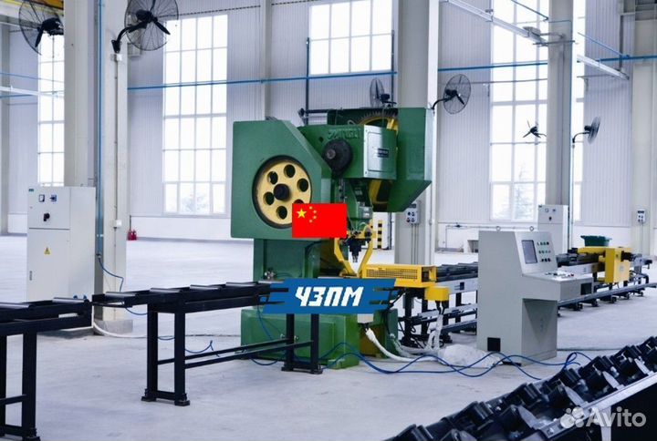 Полуавтоматическая линия для пробивки отверстий