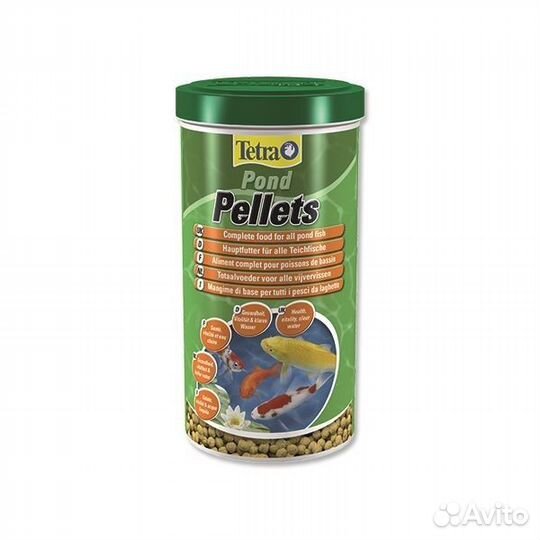 Корм для прудовых рыб Tetra Pond Pellets 1 л, шари