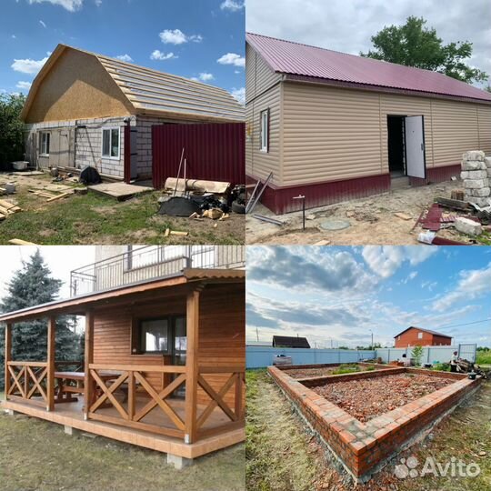 Строительная бригада,реконструкция домов, кровля э