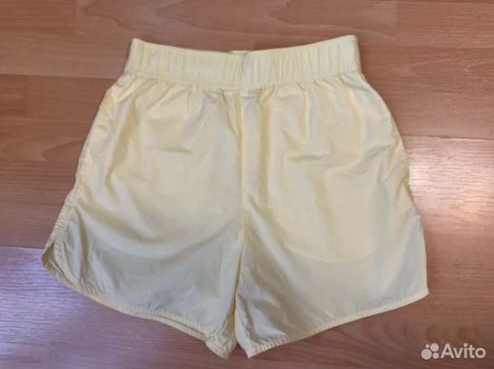 Шорты желтые хлопковые HM XS