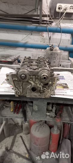 Головка блока цилиндра Toyota 1ZZ fe-1.8