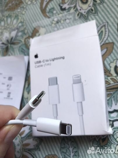 Кабель новый для зарядки iPhone type c Lightning