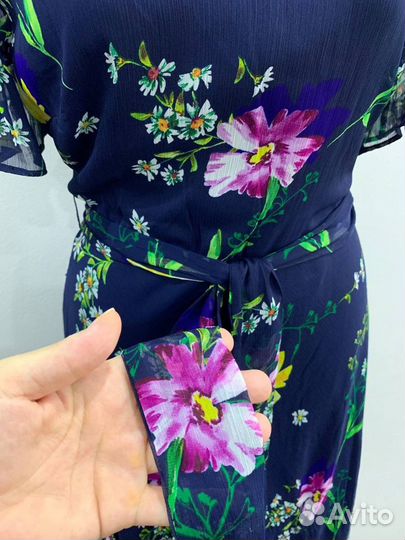 Платье миди летнее dkny