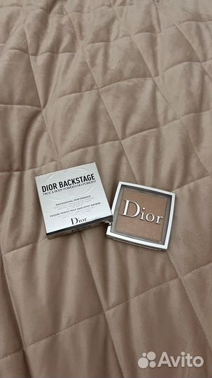 Dior backstage пудра